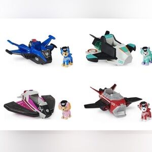 PAW Patrol Jet to the Rescue set of 4 Marshall Everest Chase Skye